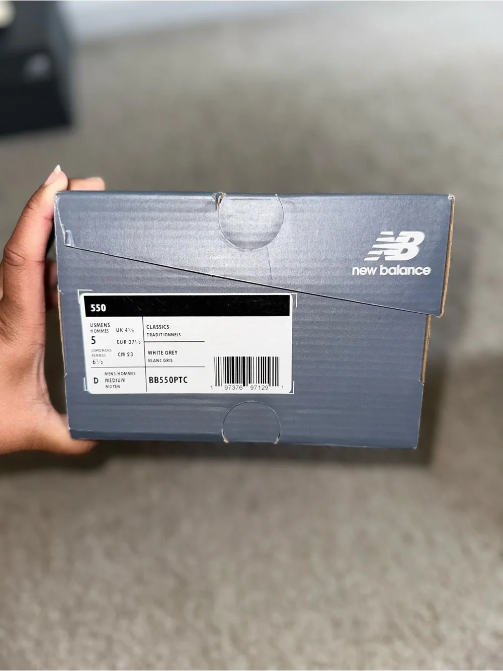 New Balance x Aimé Leon Dore 550 “Silver”